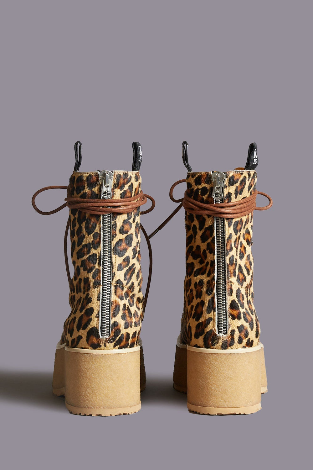 DOUBLE STACK BOOT - LEOPARD | R13 near me