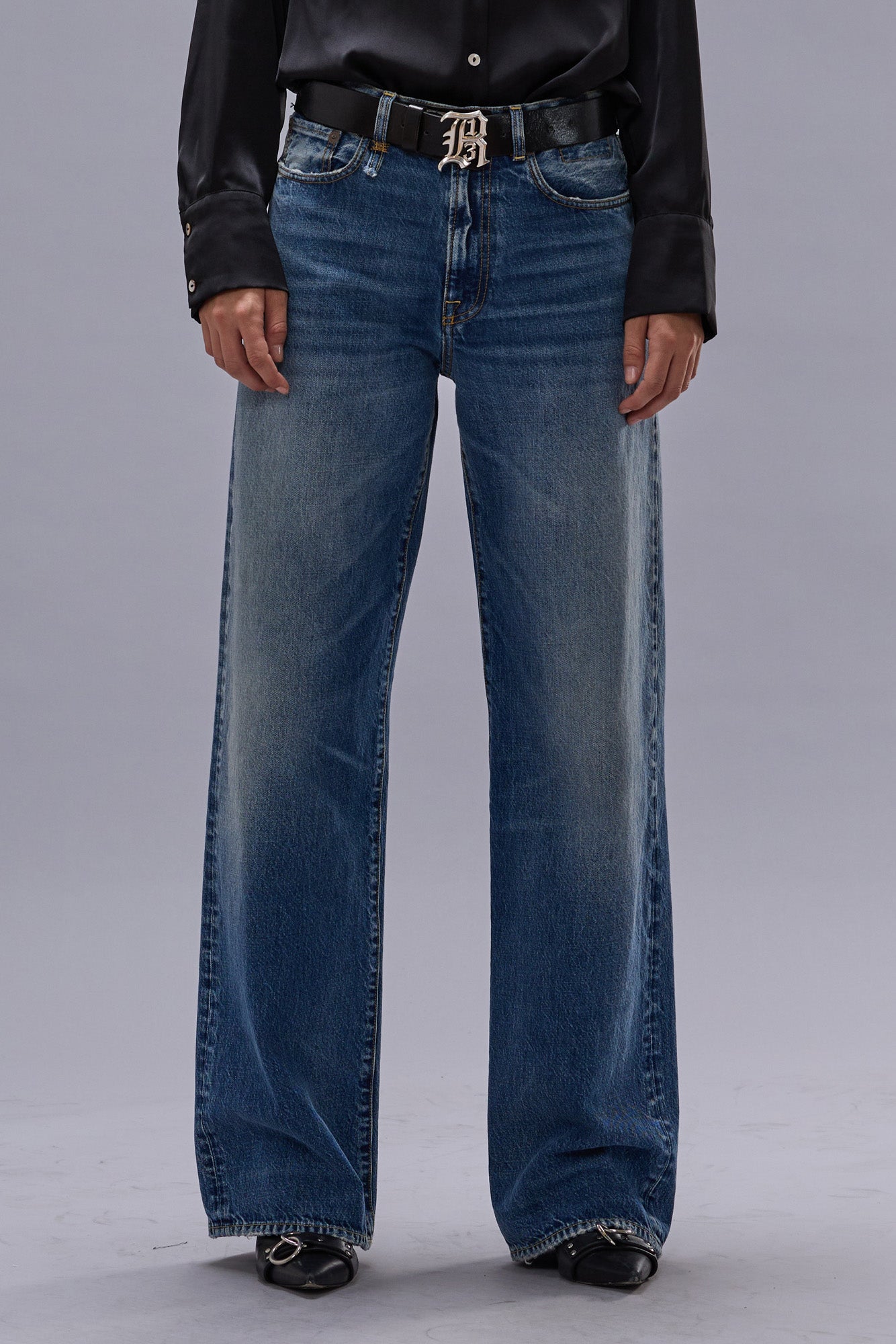 D'ARCY LOOSE JEAN - HUTTON BLUE | R13 discount
