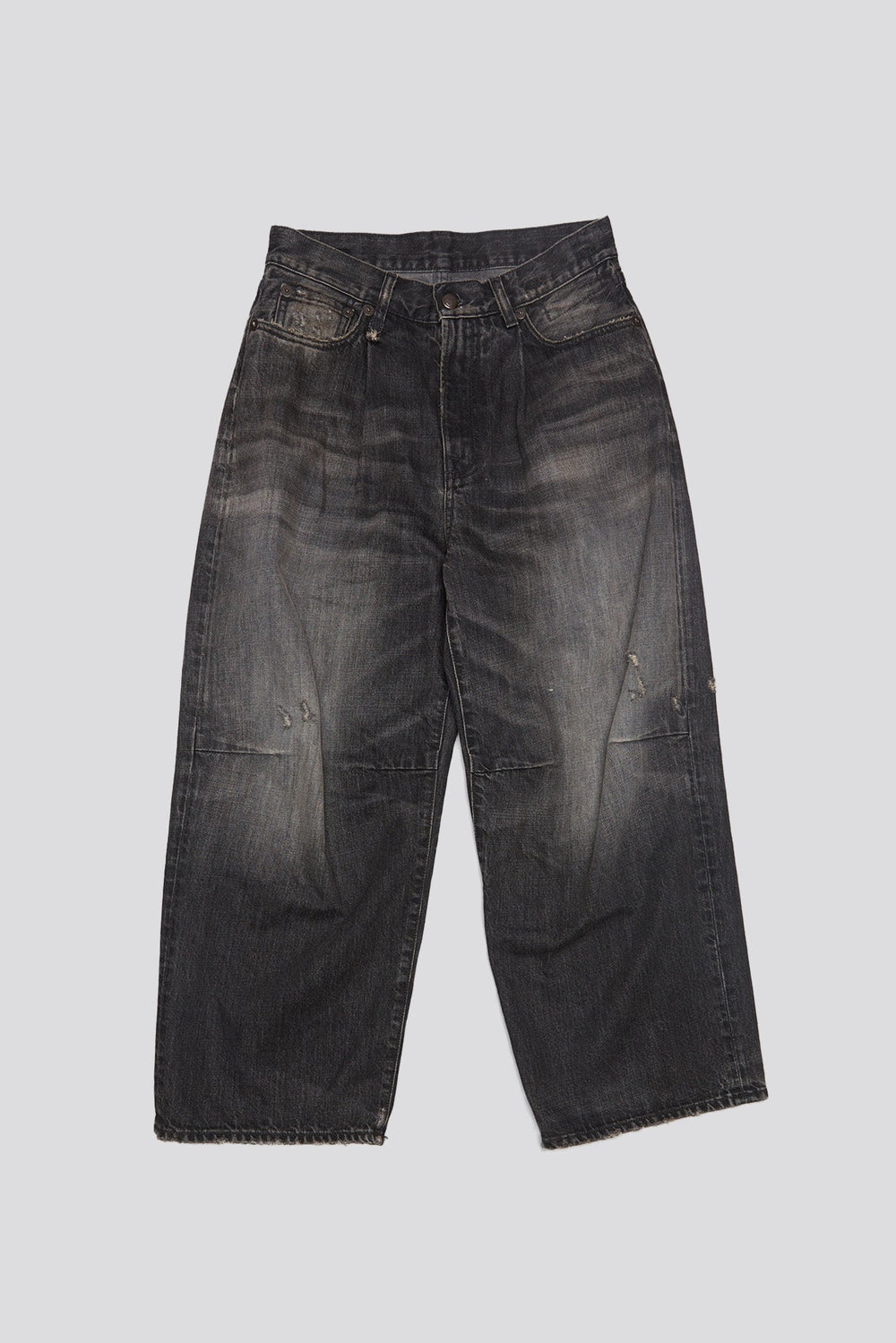 CROP WIDE LEG JEAN - WILSON BLACK | R13 sale