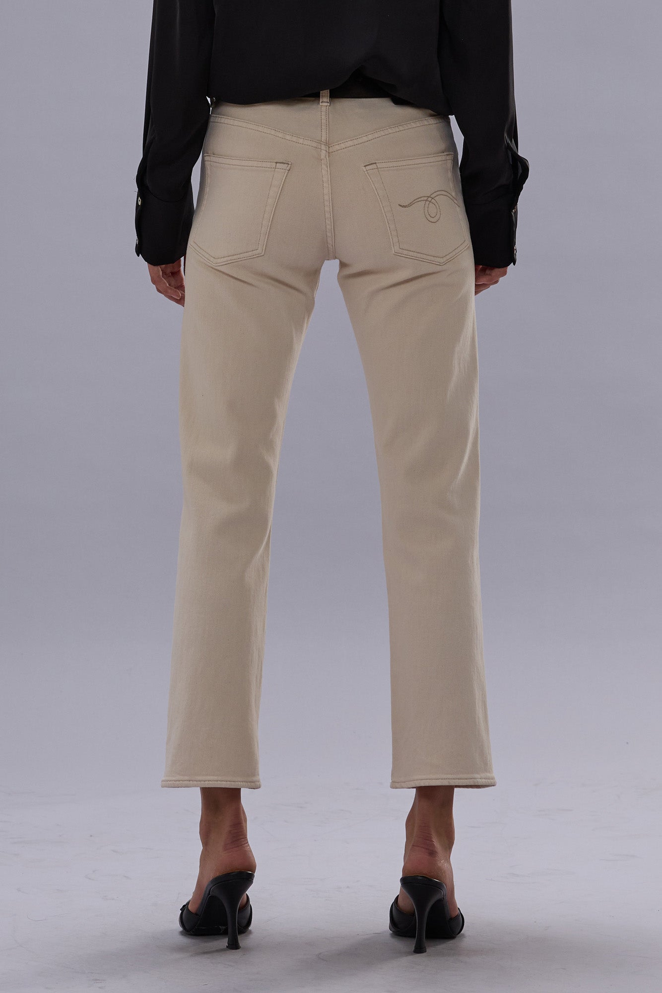 ROMEO JEAN - ECRU STRETCH | R13 outlet