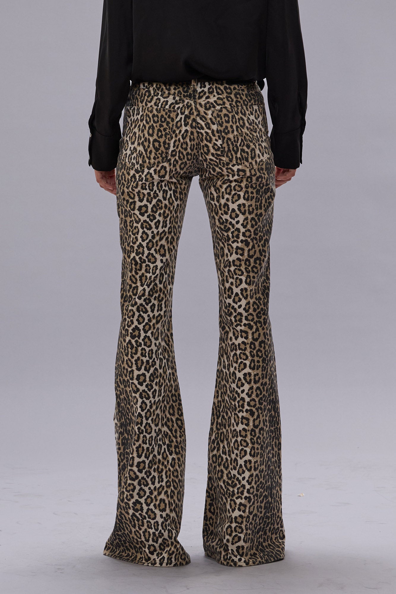 OVERFLOW JANE FLARE - ECRU LEOPARD | R13 for sale