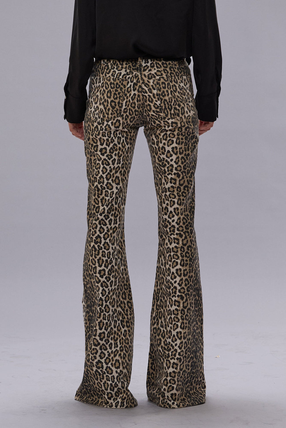 OVERFLOW JANE FLARE - ECRU LEOPARD | R13 for sale