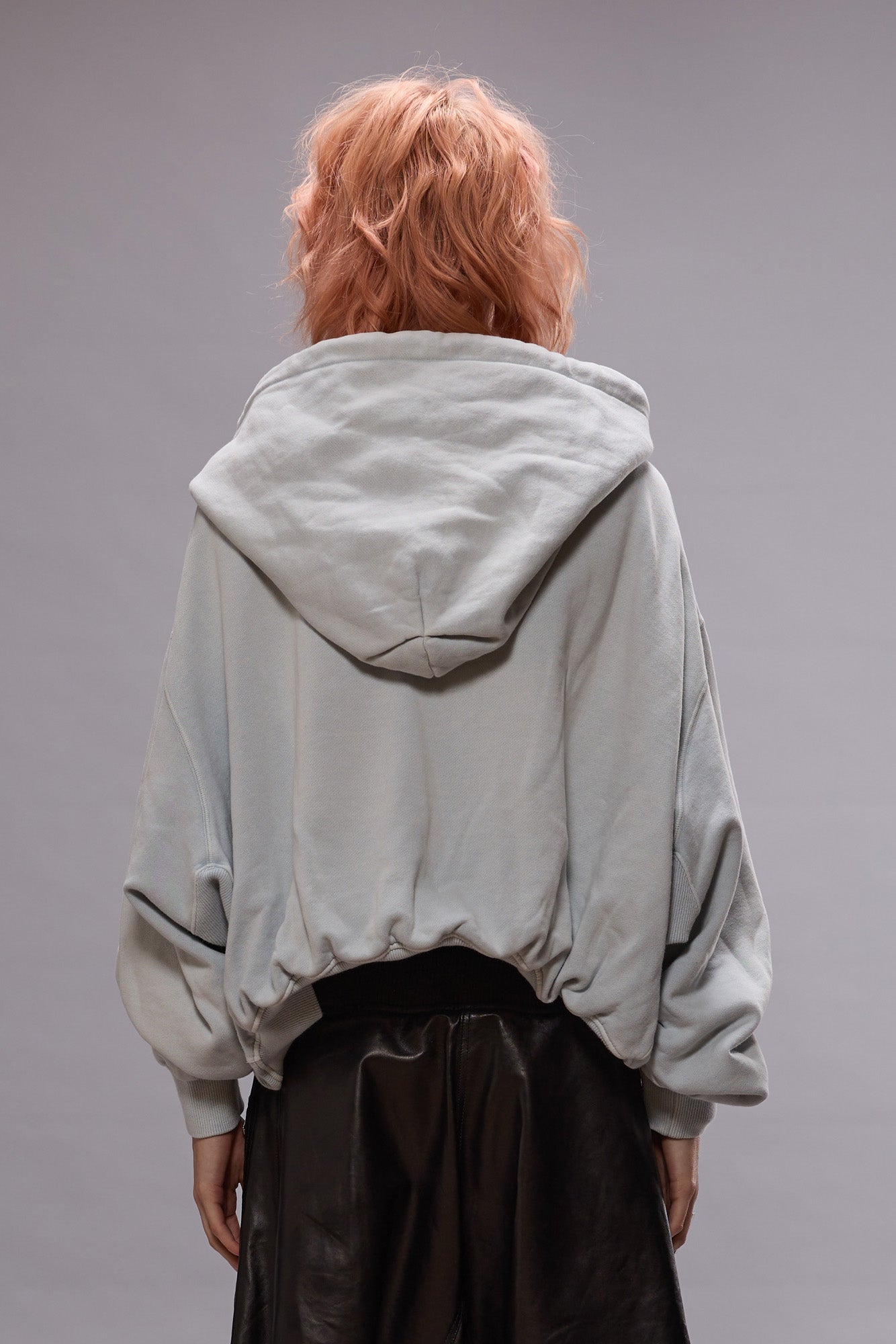 BALLOON POPOVER HOODIE - LIGHT BLUE | R13 discount