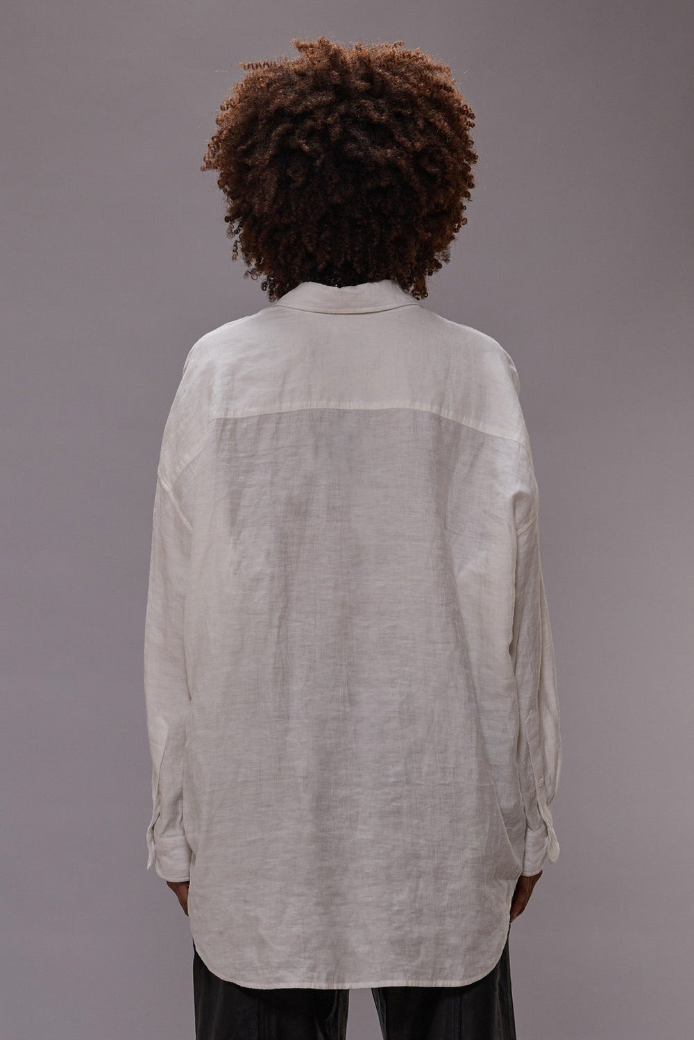 DROP NECK SHIRT - WHITE | R13 discount