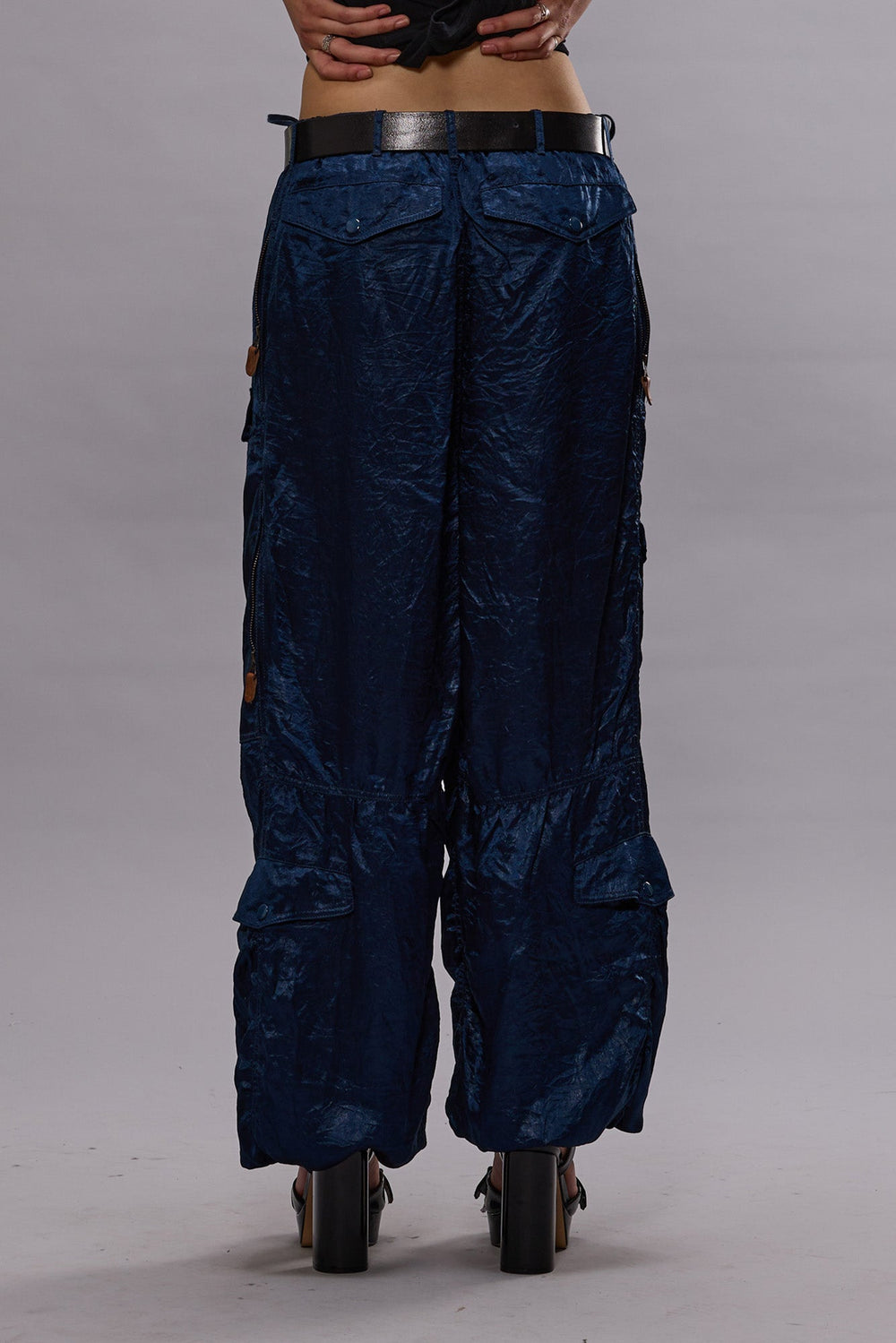 MULTIPOCKET BALLOON PANT - NAVY | R13 near me