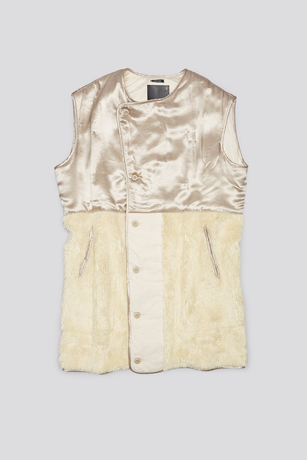 LINER VEST - BEIGE/CREAM | R13 US
