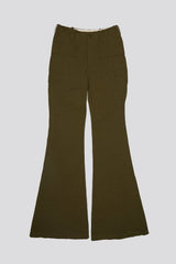 FLARE LEG PANT - OLIVE | R13 outlet