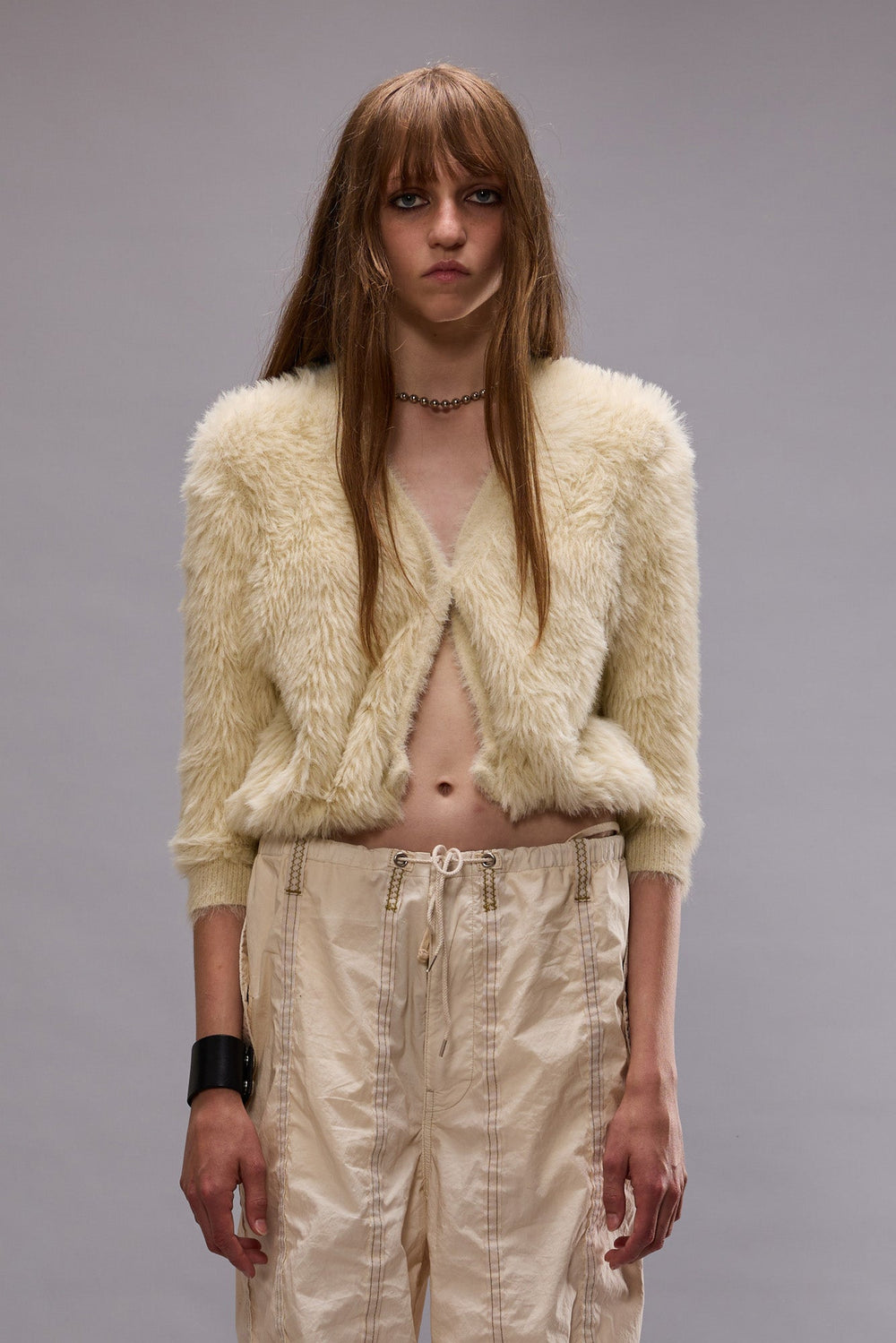 BALLOON CARDIGAN - CREAM | R13 sale