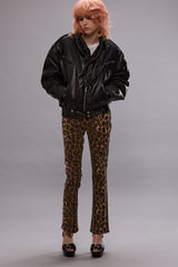 KICK FIT - STONE WASHED LEOPARD | R13 US