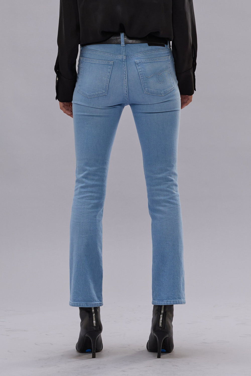 KICK FIT JEAN - BABY BLUE STRETCH | R13 near me