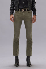 KICK FIT JEAN - ARMY GREEN STRETCH | R13 outlet