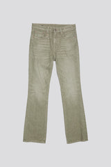 KICK FIT JEAN - ARMY GREEN STRETCH | R13 outlet