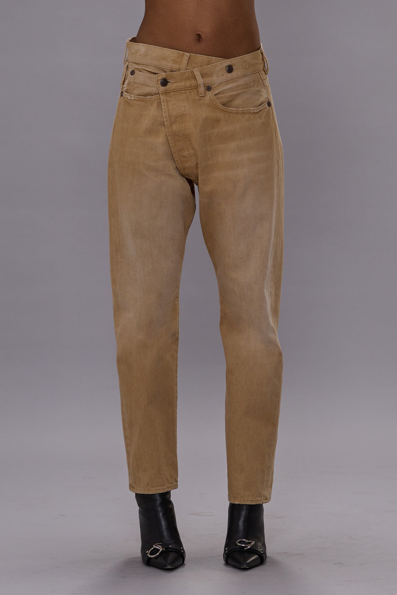 CROSSOVER JEAN - FADED WHEAT | R13 sale