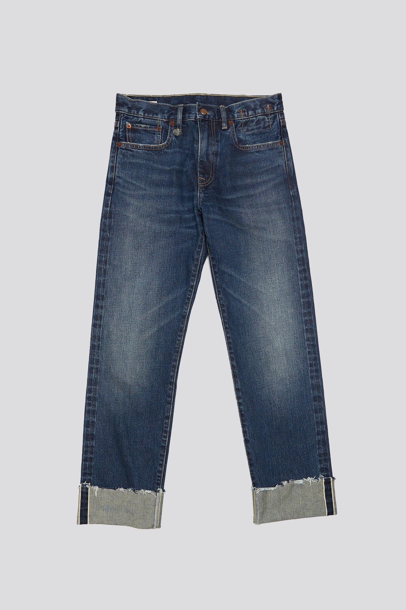 BOYFRIEND JEAN - TYNE SELVEDGE BLUE | R13 near me