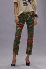 BOY STRAIGHT - PRINTED CAMO ROSE | R13 for sale