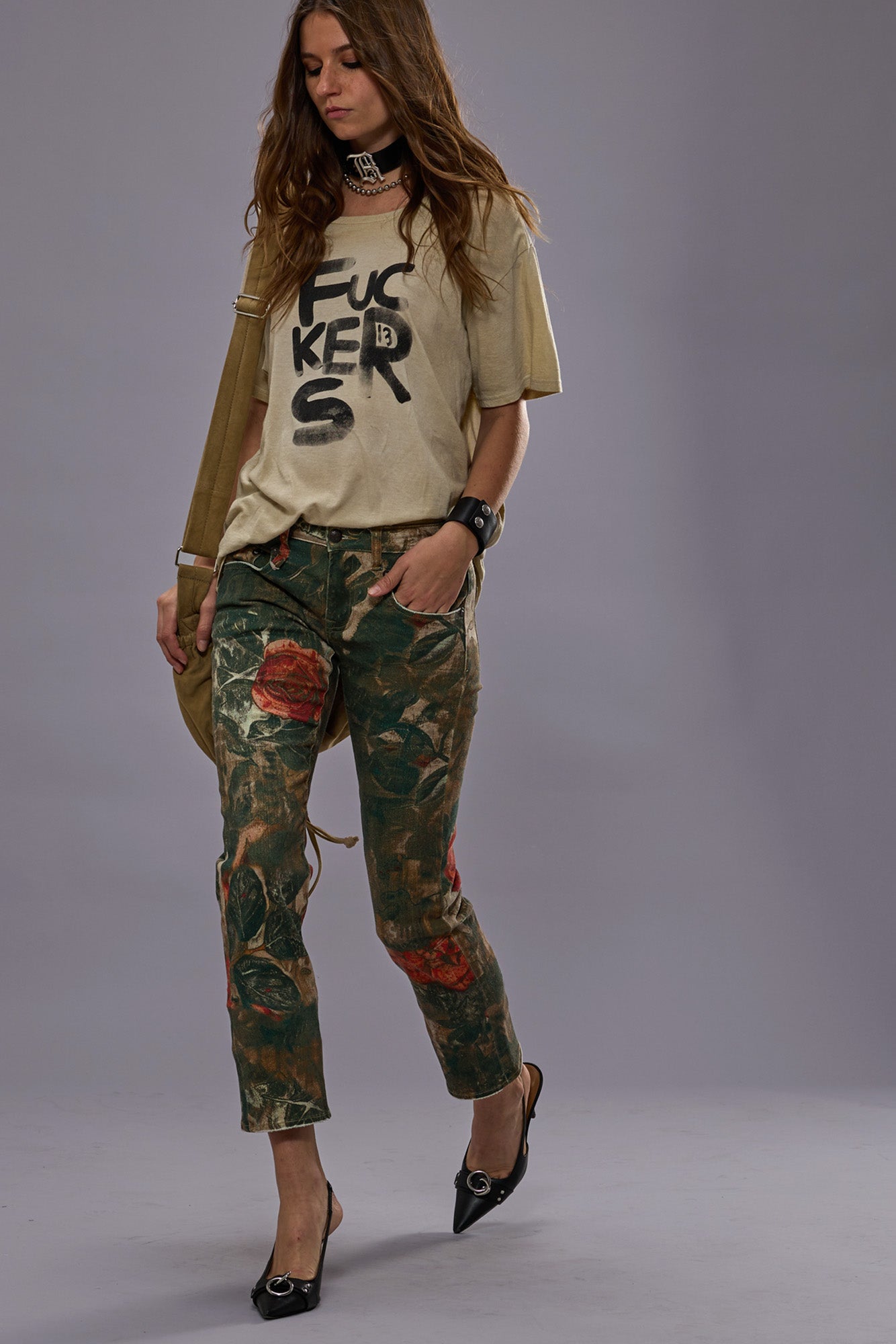 BOY STRAIGHT - PRINTED CAMO ROSE | R13 for sale