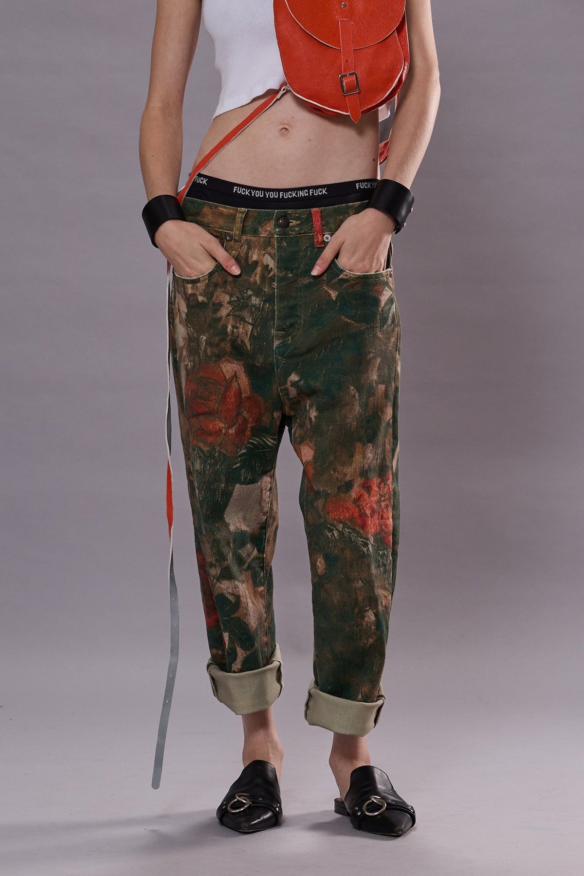 TAILORED DROP - PRINTED CAMO ROSE | R13 discount