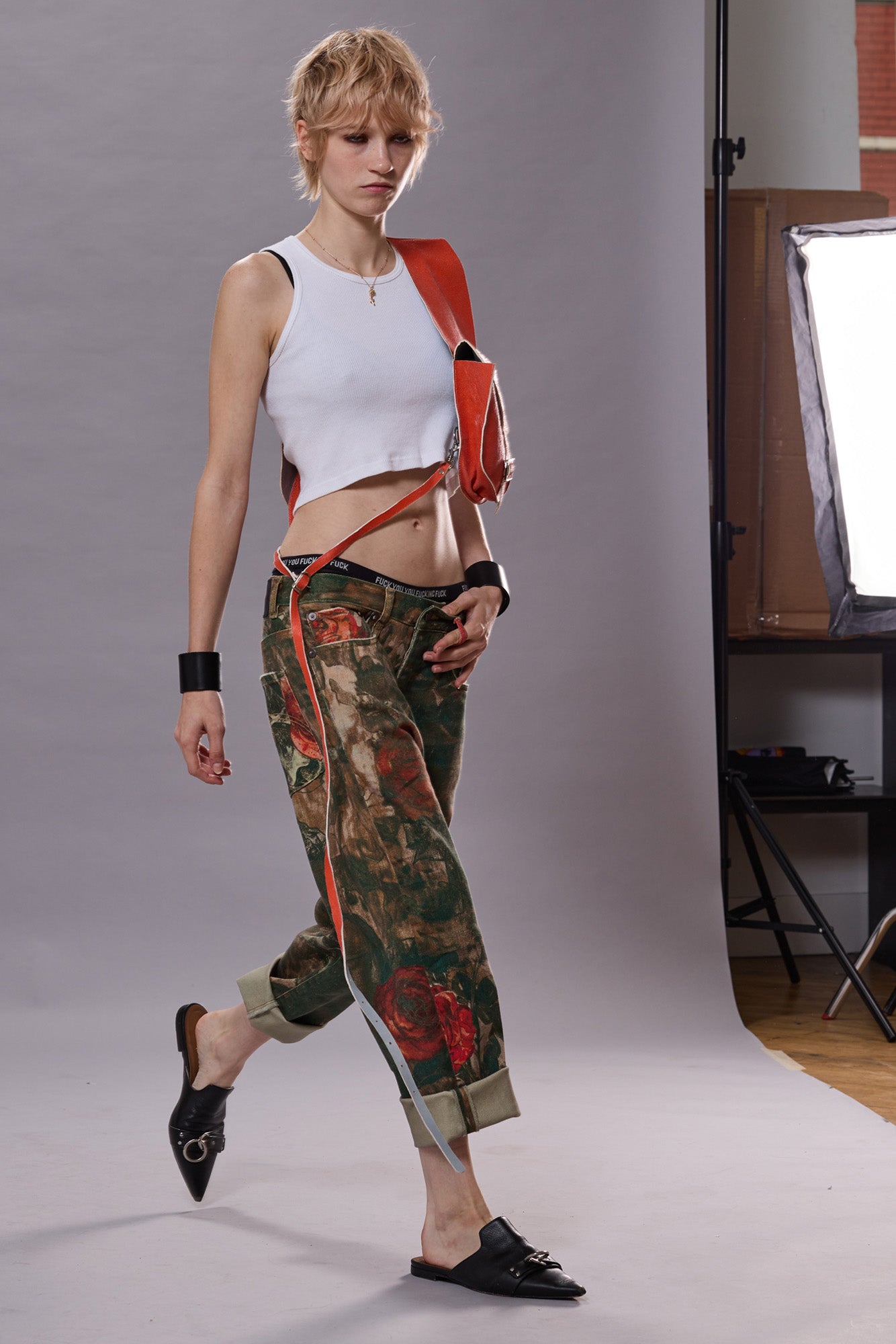 TAILORED DROP - PRINTED CAMO ROSE | R13 discount
