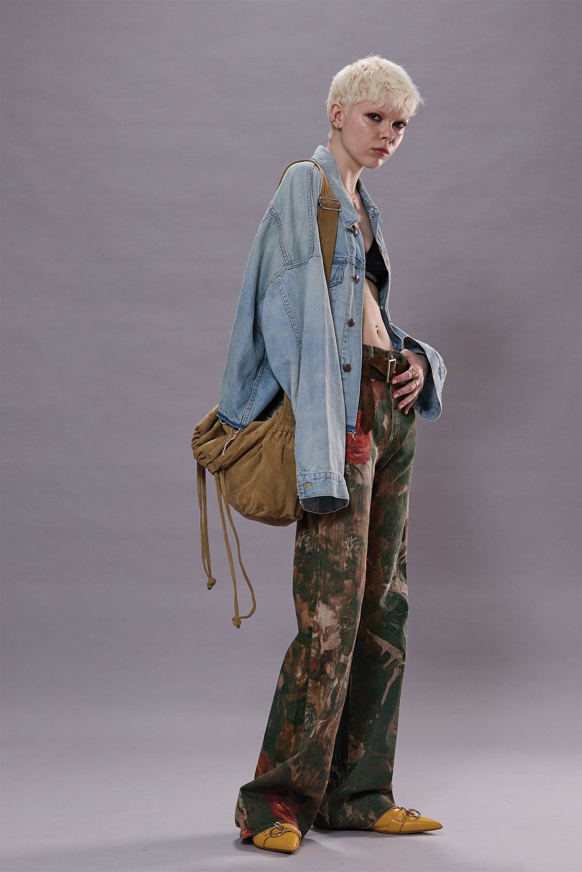 JANE JEAN - PRINTED CAMO ROSE | R13 ONLINE