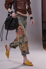 X-BOYFRIEND - APPLIQUE DENIM | R13 for sale