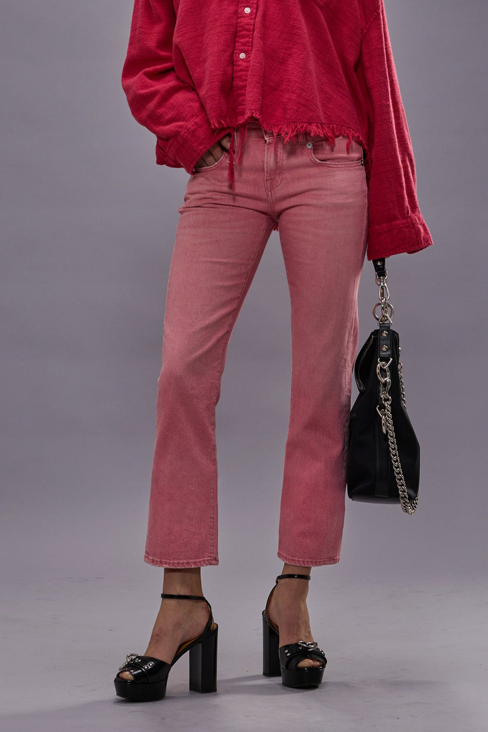 BOY STRAIGHT - CORAL STRETCH | R13 sale
