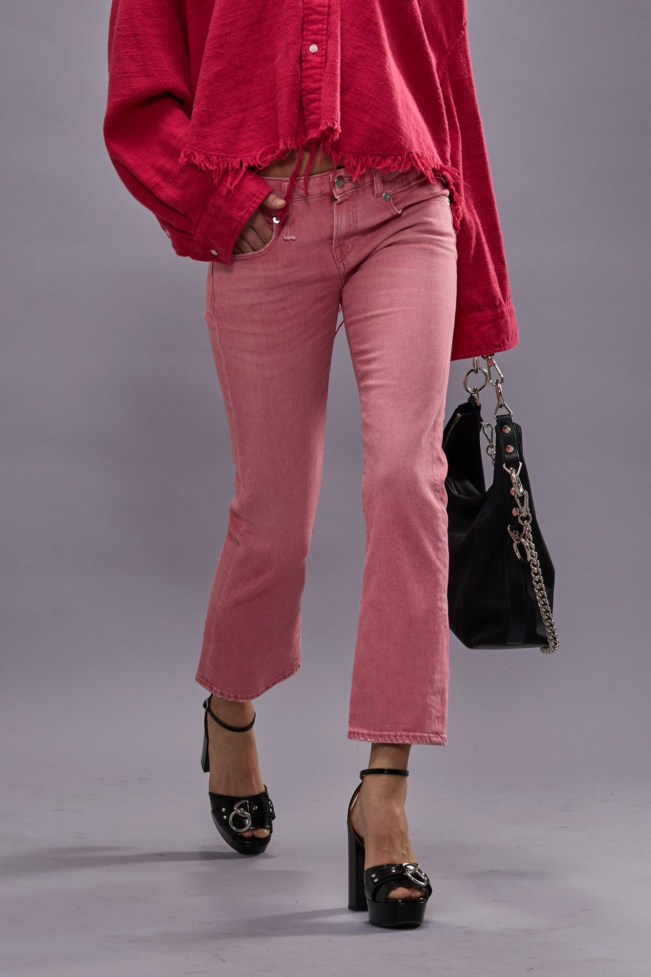 BOY STRAIGHT - CORAL STRETCH | R13 sale
