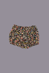 REVERSIBLE BLOOMER SHORT - LAYERED BLACK FLORAL | R13 outlet