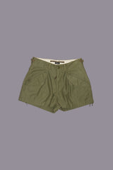 MARIANNE CARGO SHORT - OLIVE SATEEN | R13 ONLINE