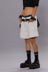 NINA SHORT - BENNETT WHITE SELVEDGE | R13 outlet