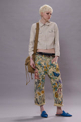 X-BOYFRIEND - APPLIQUE ECRU FLORAL | R13 for sale