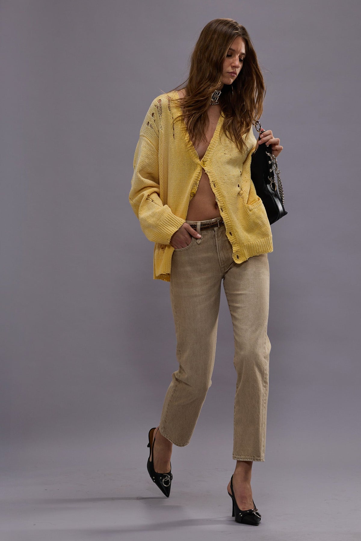 ROMEO JEAN - HARLYN KHAKI | R13 ONLINE