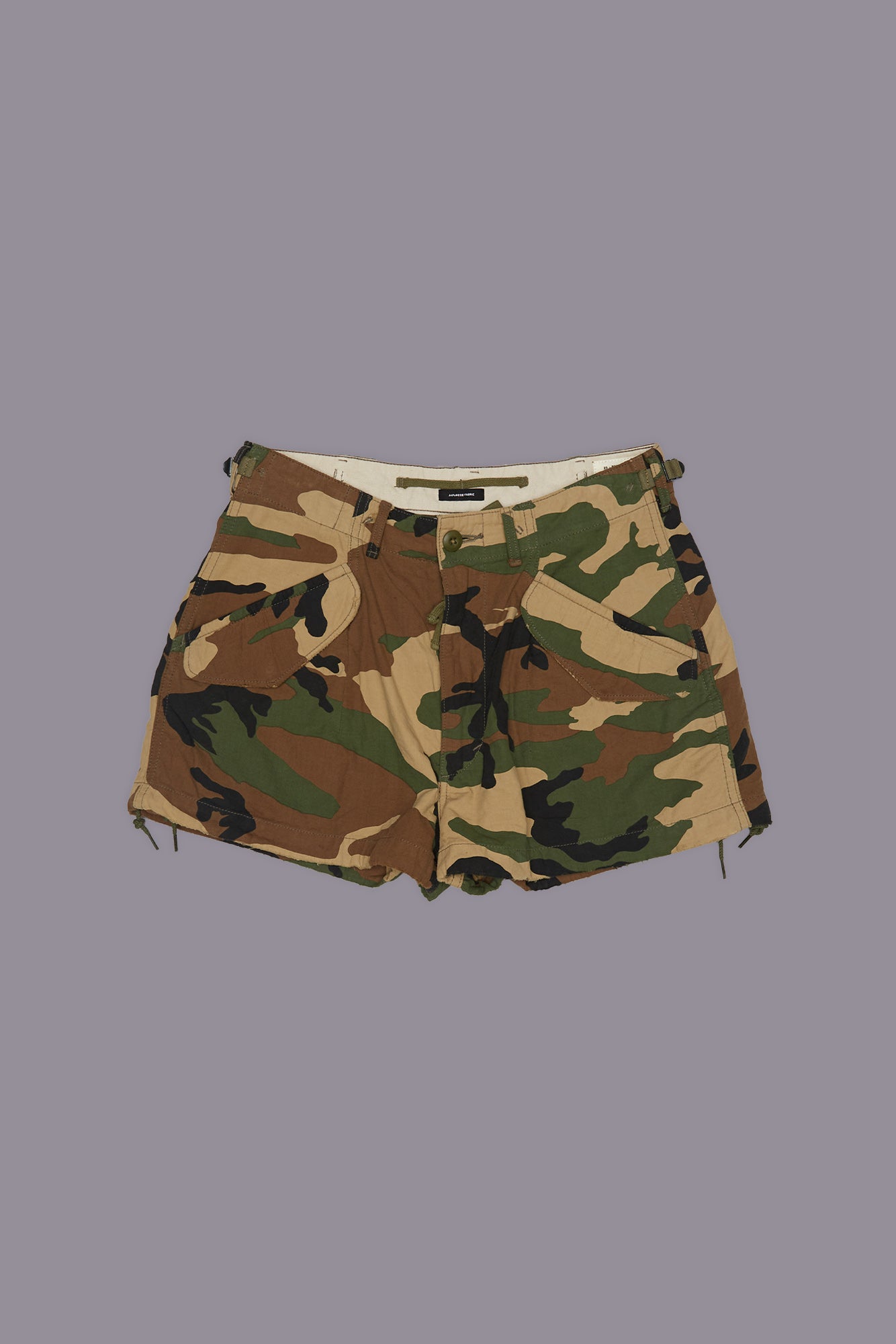 MARIANNE CARGO SHORT - DOUBLE WEAVE CAMO | R13 US