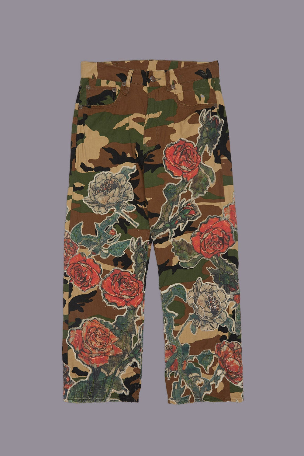X-BOYFRIEND - ROSE APPLIQUE CAMO | R13 US