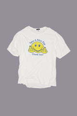HAVE A NICE DAY RELAXED T - ECRU | R13 sale