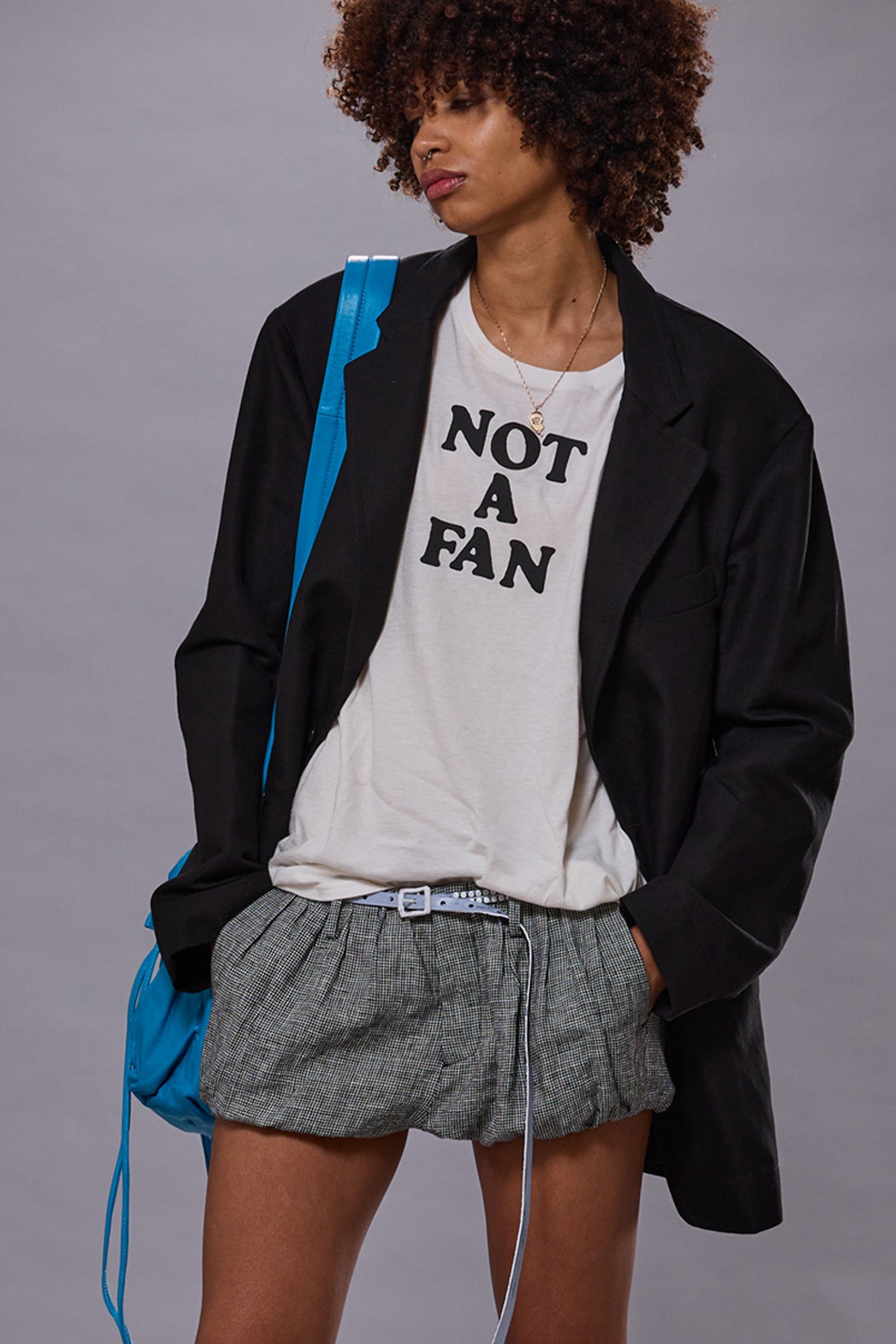 NOT A FAN BOY T - ECRU | R13 ONLINE