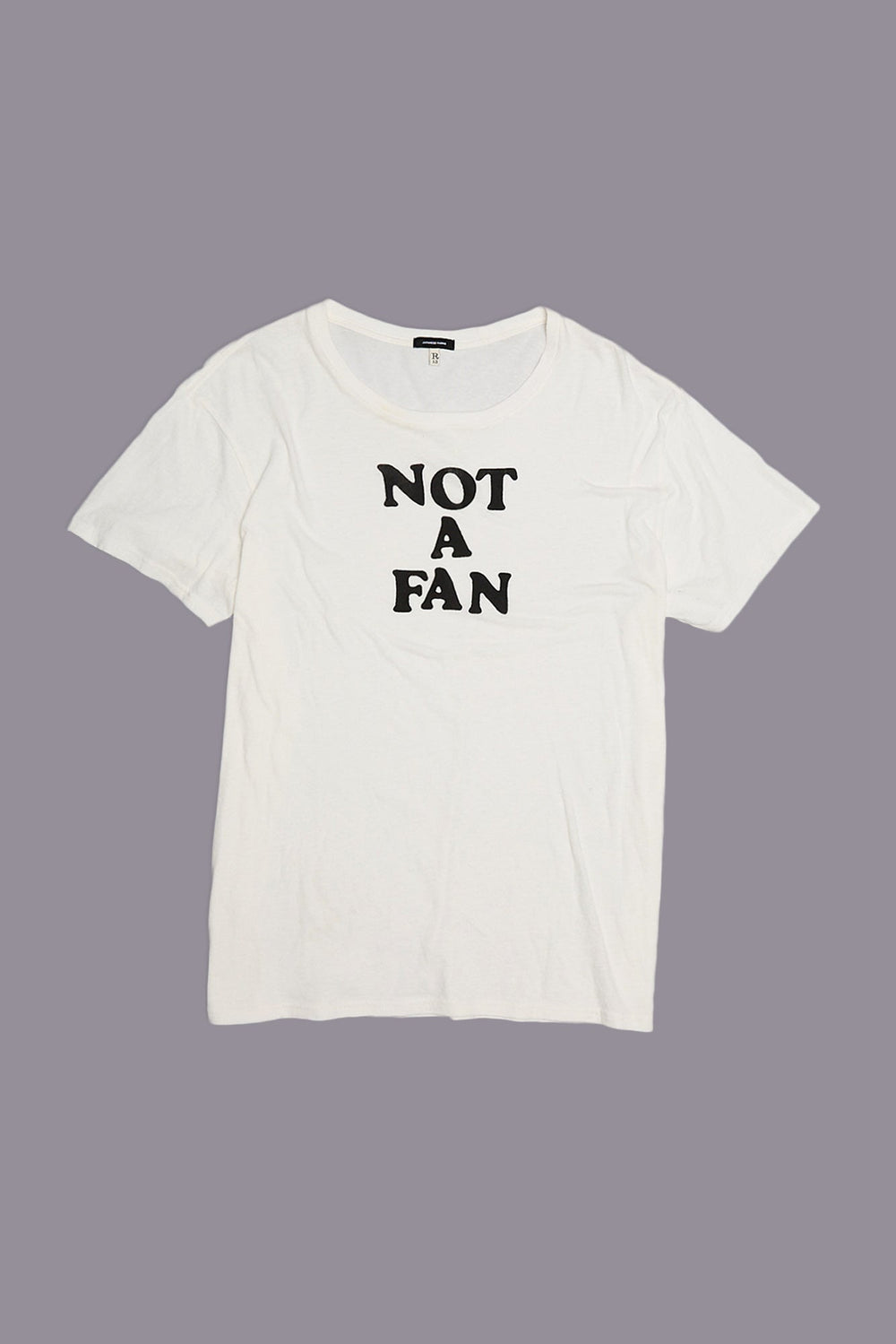 NOT A FAN BOY T - ECRU | R13 ONLINE