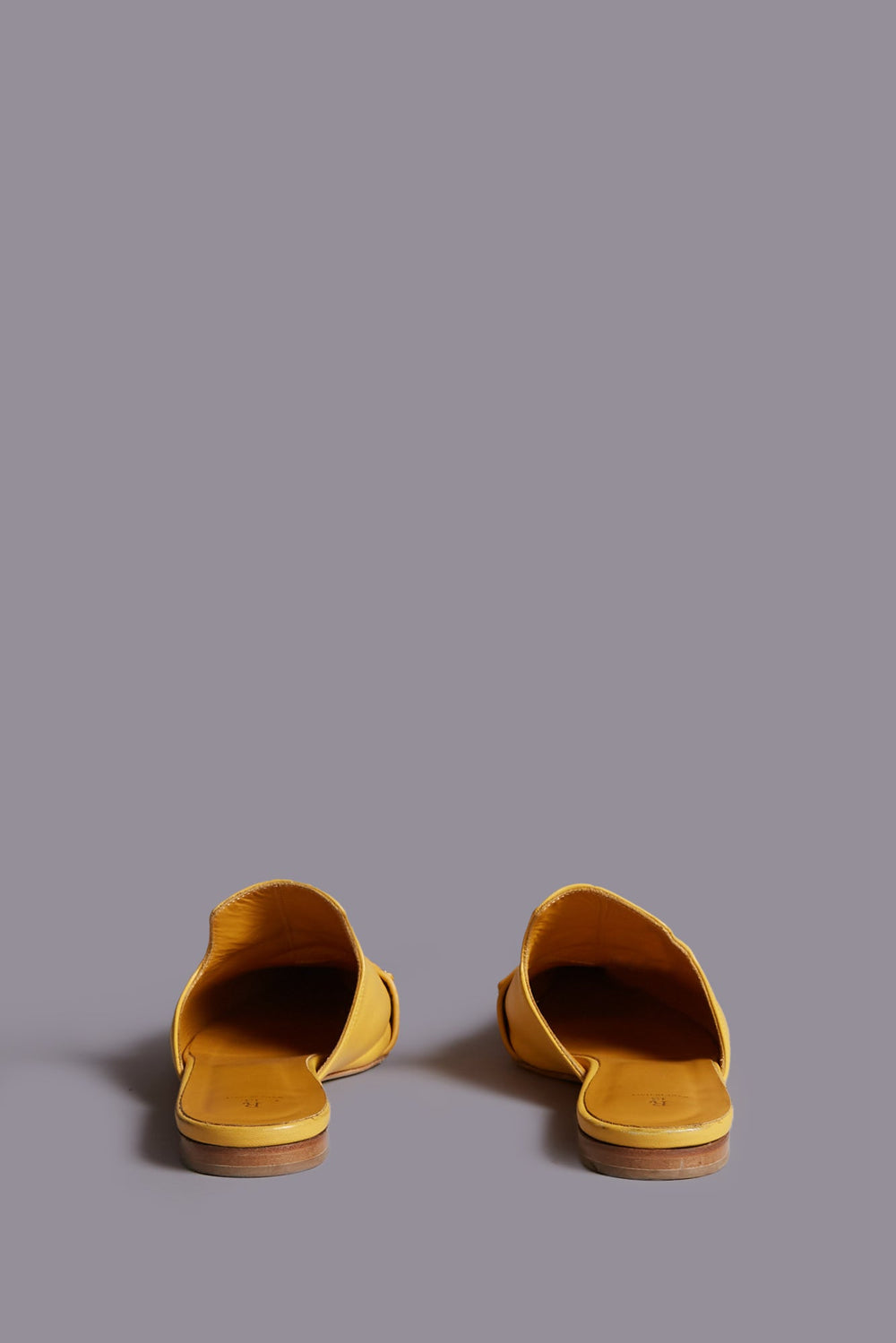 POINTED TOE SLIDE W/RING - YELLOW | R13 sale