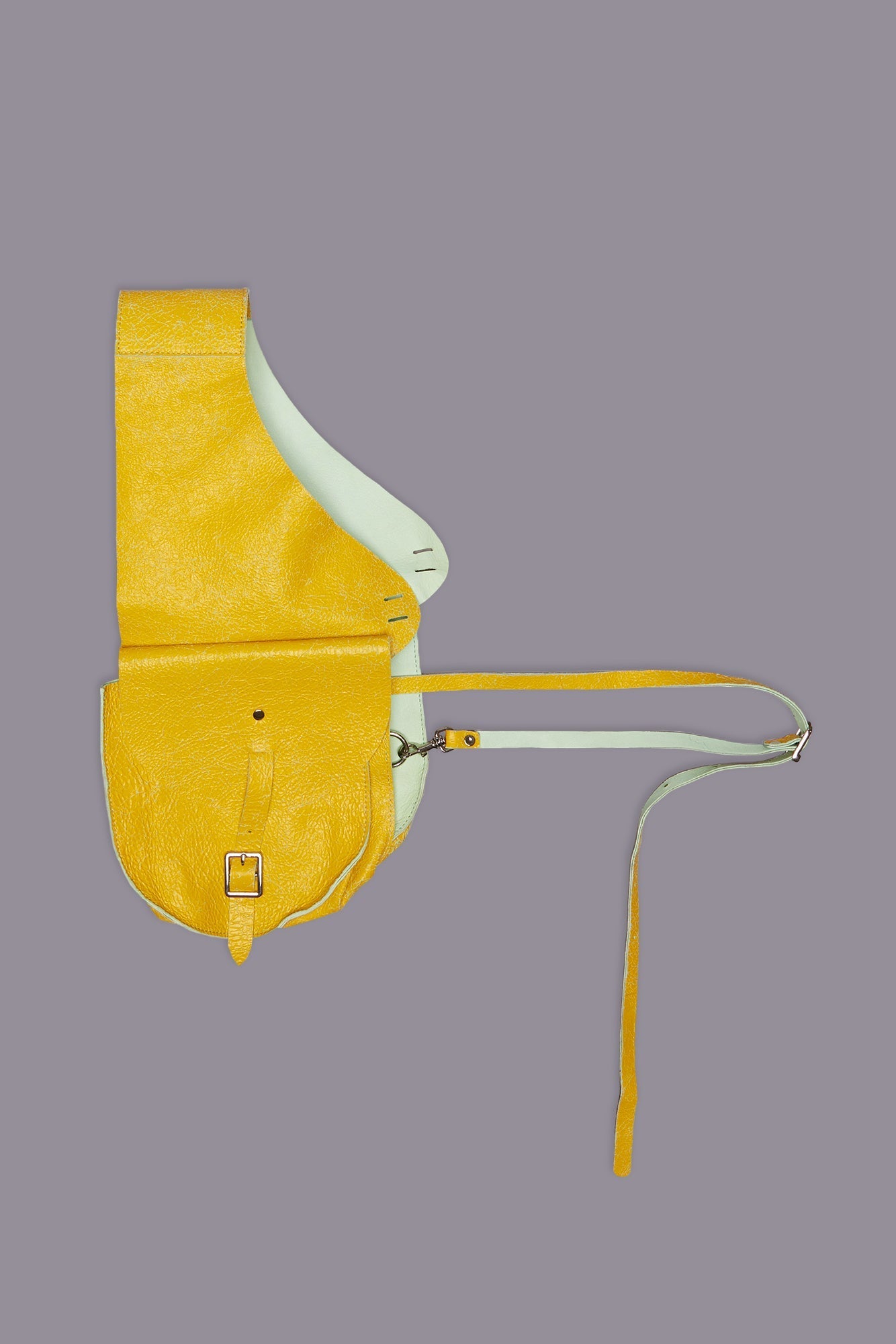 SADDLE BAG - YELLOW / AQUA | R13 near me