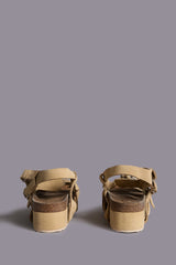PLATFORM SANDAL - KHAKI | R13 US