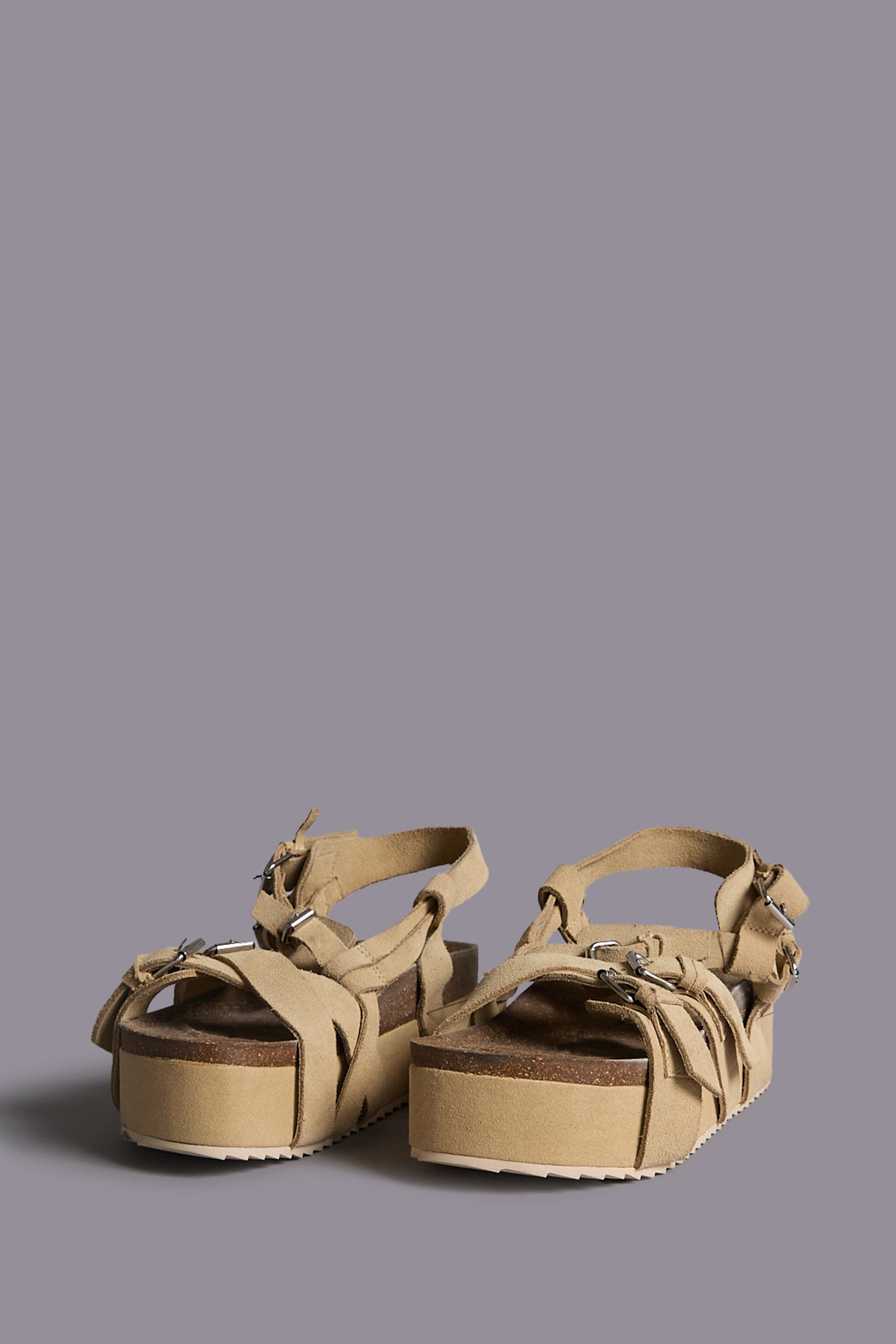 PLATFORM SANDAL - KHAKI | R13 US