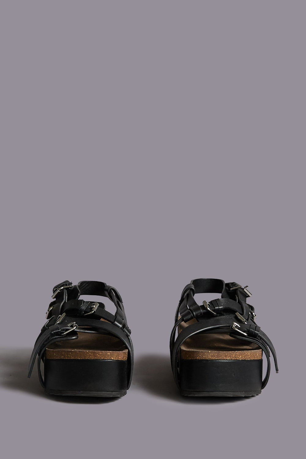 PLATFORM SANDAL - BLACK | R13 ONLINE