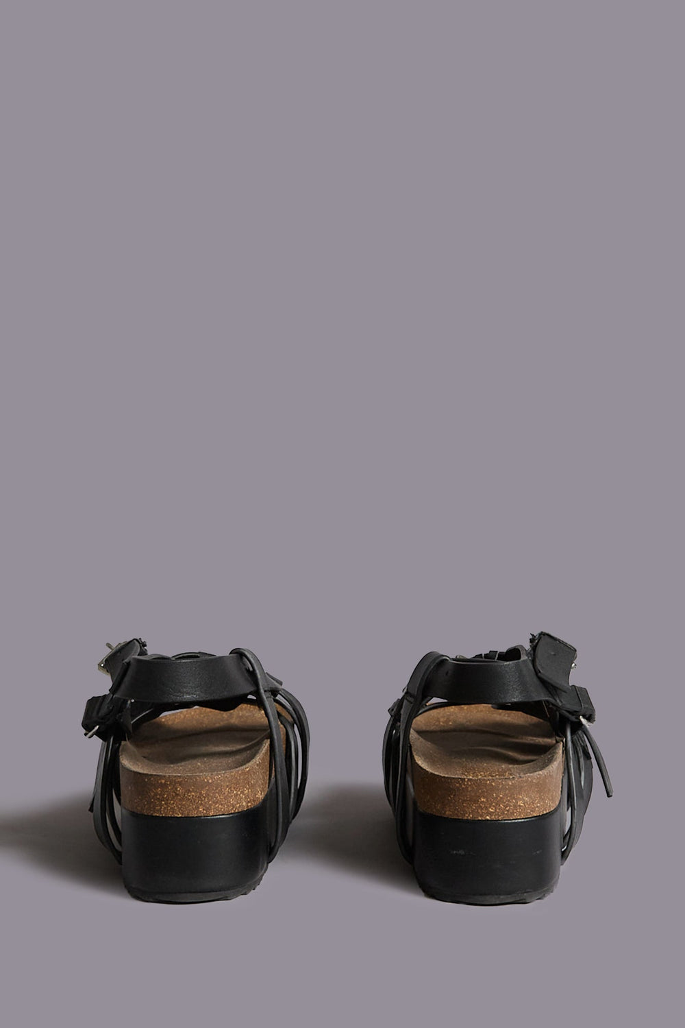 PLATFORM SANDAL - BLACK | R13 ONLINE
