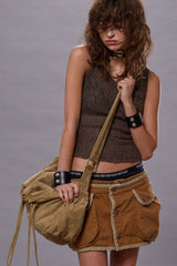 SWEATER TANK - OLIVE BROWN MOHAIR | R13 US