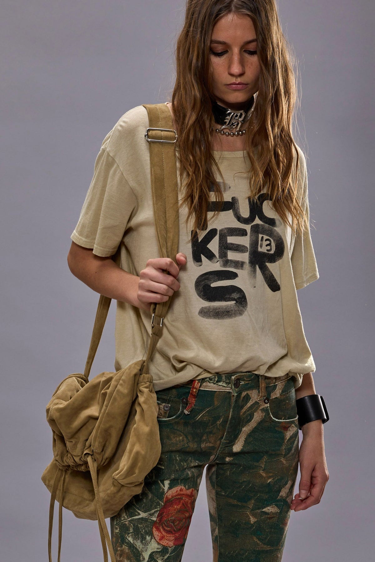FUCKERS BOY T - KHAKI | R13 for sale