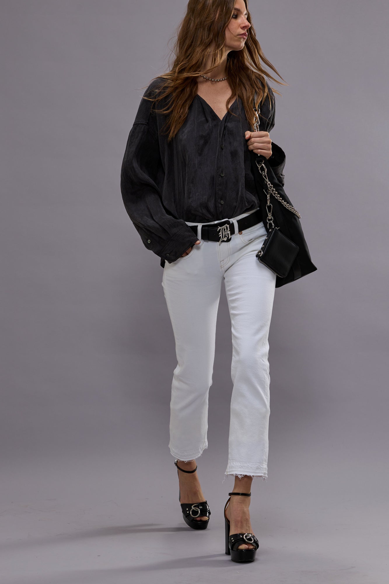 BOY STRAIGHT - AERIN WHITE STRETCH | R13 ONLINE